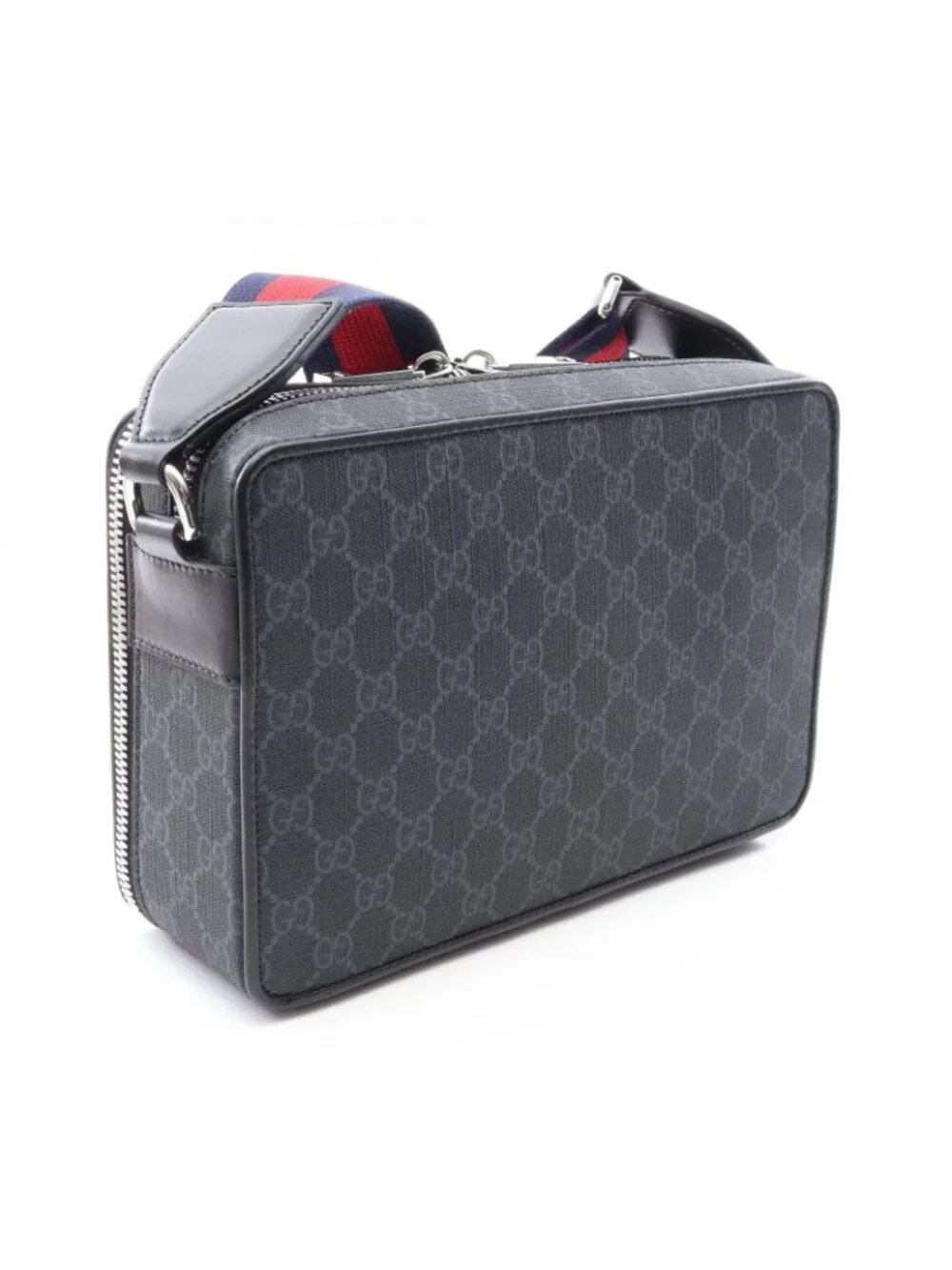 Gucci Shoulder Bag GG Supreme Leather